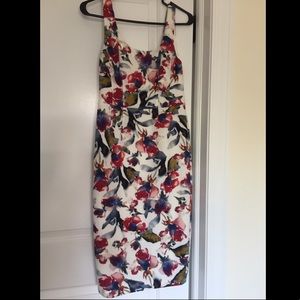 Maggy London floral dress, size 2